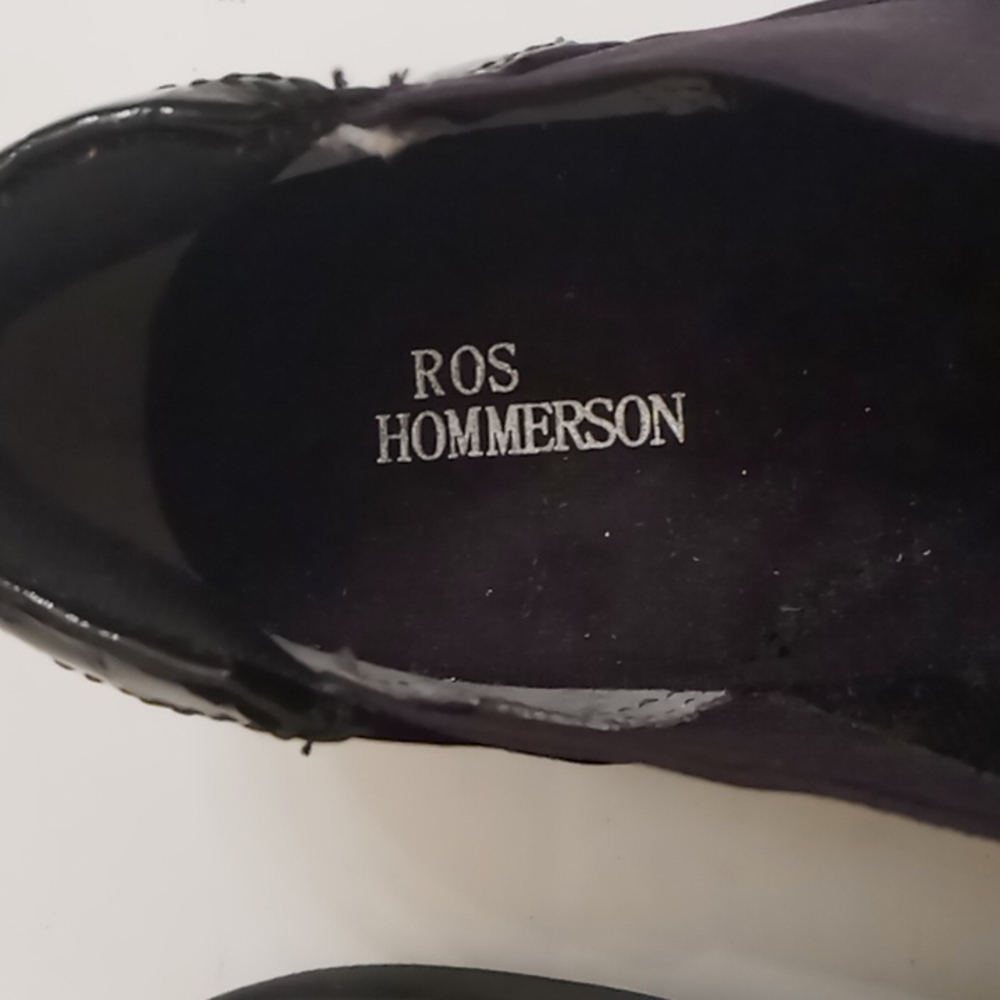 Ros Hommerson Black Patent Leather Shoes - Picture 2 of 7
